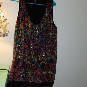 Fun, Glittery Sequined Top